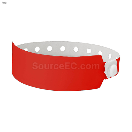 Customization Code Plastic Wrist Band 25mm Corporate Gifts