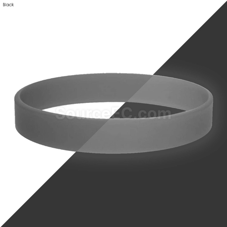 Customization Neon Glow Silicone Wrist Band Corporate Gifts