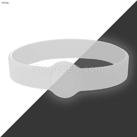 Customization Neon Glow Silicone Wrist Band Custom Design Corporate Gifts