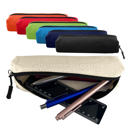 Customization Canvas Tube Pencil Case Corporate Gifts