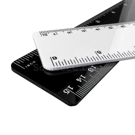 Customization Plastic Ruler 15cm Corporate Gifts