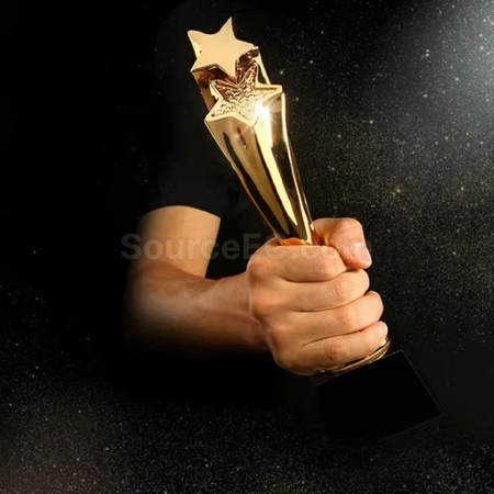Customization Crystal Metal Trophy Corporate Gifts
