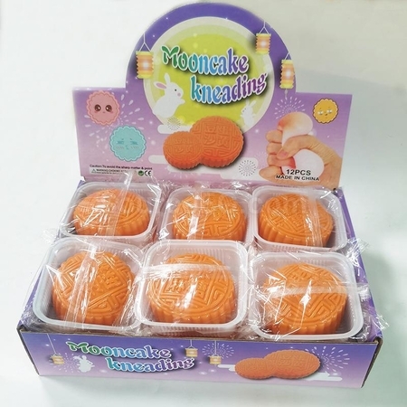 Customization Simulated Mid-Autumn Festival Mooncake Stress Relief Toy Corporate Gifts