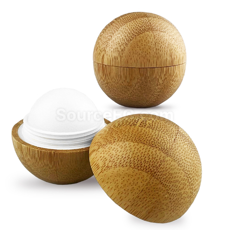 Customization Bamboo-Like Lip Balm Ball Corporate Gifts