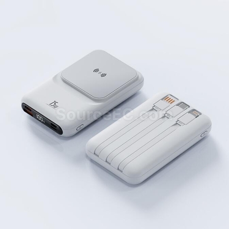 Customization Fast Charging Comes With Wireless Charging Power Bank Corporate Gifts