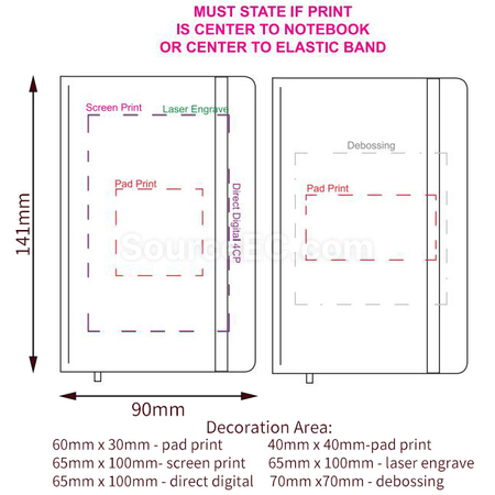Customization Handy PU Notebook Corporate Gifts