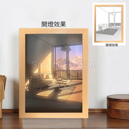 Customization Creative Decorative Painting with Light Corporate Gifts