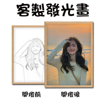 Customization Creative Decorative Painting with Light Corporate Gifts