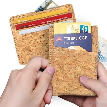 Customization Natural Cork Card Holder Corporate Gifts