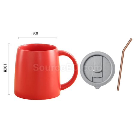 Customization Ceramic Mug With Lid Corporate Gifts