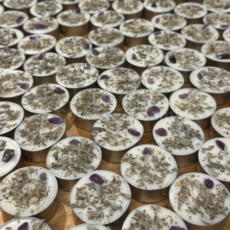 Customization Customized Floral Scented Tea Light Corporate Gifts