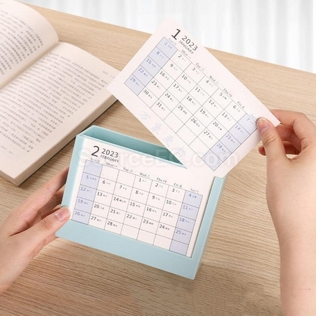 Customization Creative Storage Box Calendar Corporate Gifts