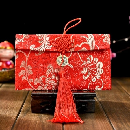 Customization Fabric Red Envelope Corporate Gifts