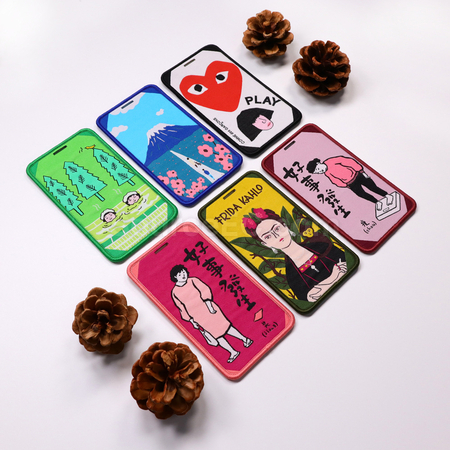 Customization Woven Label Card Holder Corporate Gifts