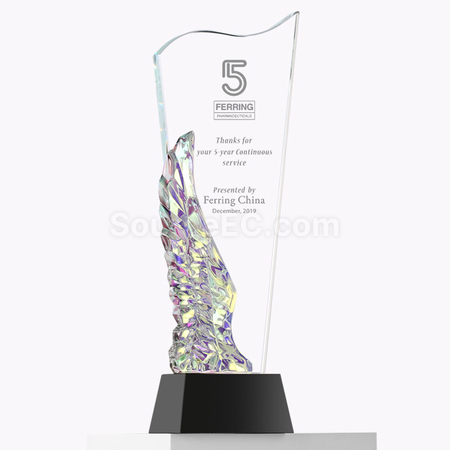 Customization Gradient Crystal Trophy Corporate Gifts