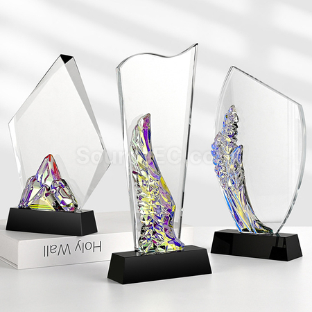 Customization Gradient Crystal Trophy Corporate Gifts