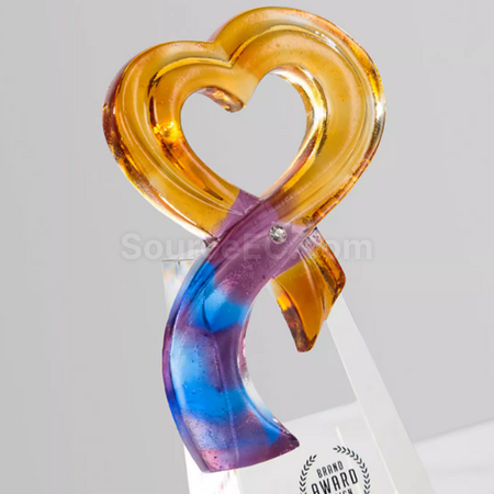 Customization Glass Crystal Trophy Corporate Gifts