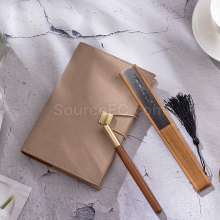 Customization Laptop+Pen+Advertising Fan Set Corporate Gifts