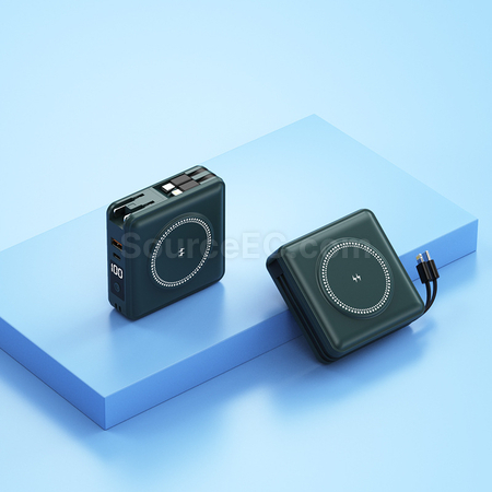 Customization Comes with Cord Wireless Charging Mobile Power Supply Corporate Gifts