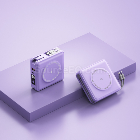 Customization Comes with Cord Wireless Charging Mobile Power Supply Corporate Gifts