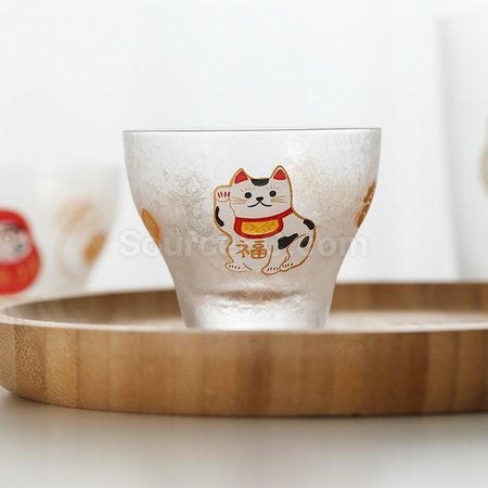 Customization Japanese Glass Cup Corporate Gifts