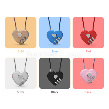 Customization Heart Password Lock Corporate Gifts