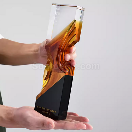 Customization Glass Crystal Trophy Corporate Gifts