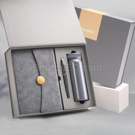 Customization Gift Set With Thermal Mug And Notebook Corporate Gifts