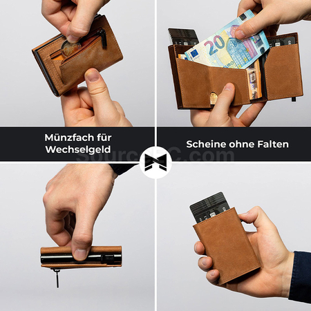 Customization Tri-Fold Anti-Magnetic Card Holder Corporate Gifts
