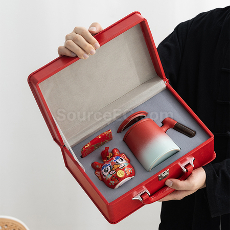 Customization Money jar+ceramic cup set Corporate Gifts