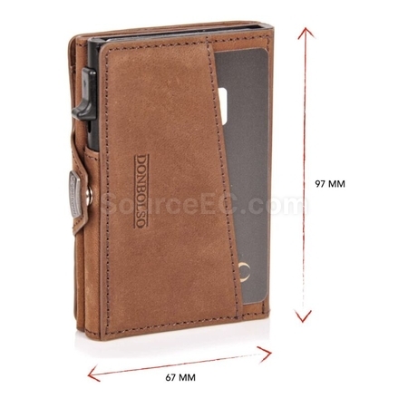 Customization Tri-Fold Anti-Magnetic Card Holder Corporate Gifts