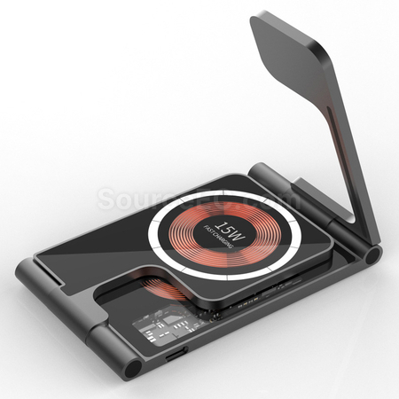 Customization 3-In-1 Wireless Charging Stand Corporate Gifts
