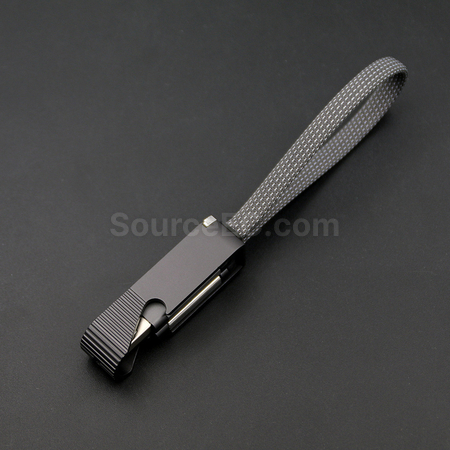 Customization USB Charging Data Cable with Metal Bottle Opener Keychain Corporate Gifts