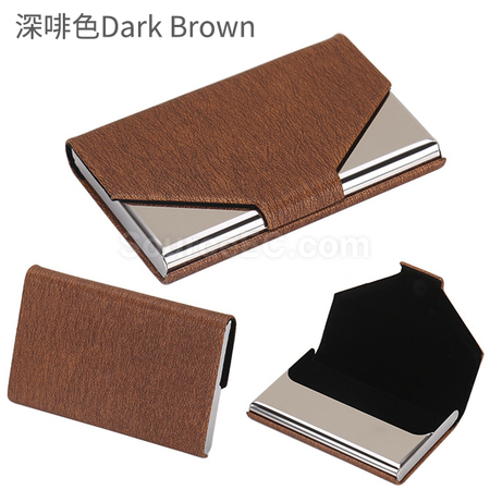 Customization PU Metal Card Holder Corporate Gifts
