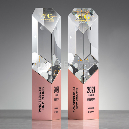 Customization Metal Crystal Trophy Corporate Gifts