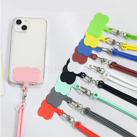 Customization Silicone Card Phone Lanyard Corporate Gifts