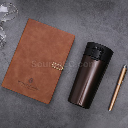 Customization Coffee Cup+Notebook+Pen Set Corporate Gifts