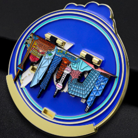 Customization Anniversary special-shaped combination badge Corporate Gifts