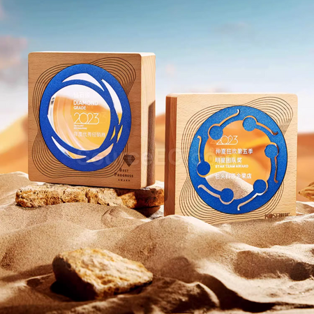 Customization Solid Wood Trophy Corporate Gifts