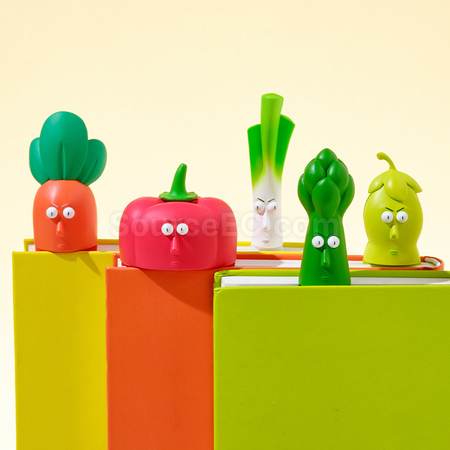 Customization Funny 3D Vegetable Bookmark Corporate Gifts