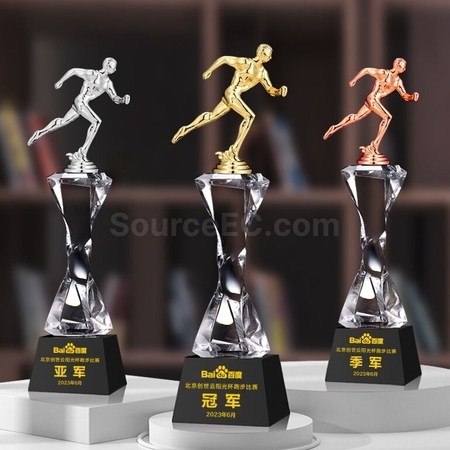 Customization Metal Crystal Trophy Corporate Gifts