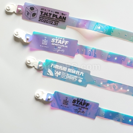 Customization PVC  Wristbands Corporate Gifts