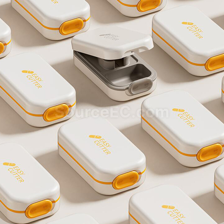 Customization Pill Box with Pill Cutter Corporate Gifts