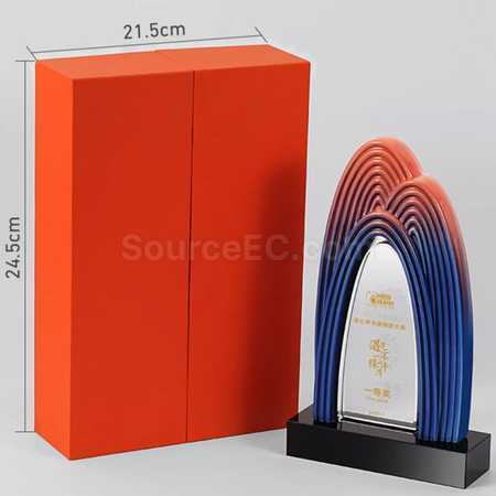 Customization Ceramic Crystal Trophy Corporate Gifts