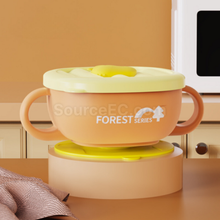 Customization Drop Resistant 316 Stainless Steel Baby Bowl Corporate Gifts