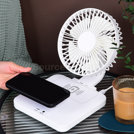 Customization Mobile Wireless Charging Fan Corporate Gifts