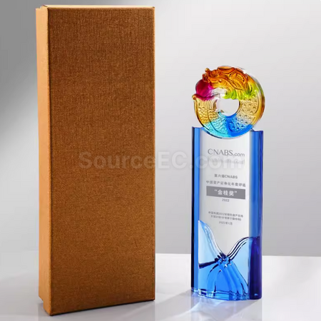 Customization Glass Crystal Trophy Corporate Gifts