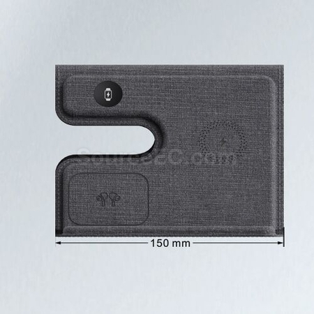 Customization Folding Wireless Charging Leather Phone Holder Corporate Gifts