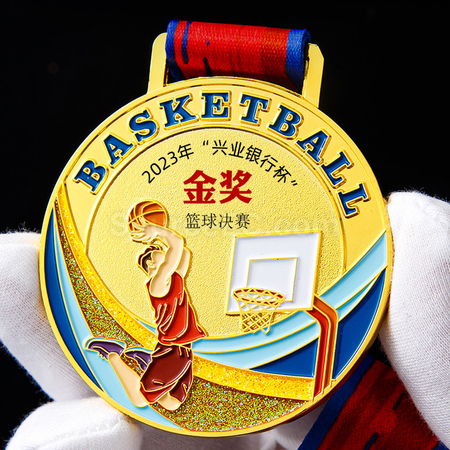 Customization Basketball Metal Medal Corporate Gifts