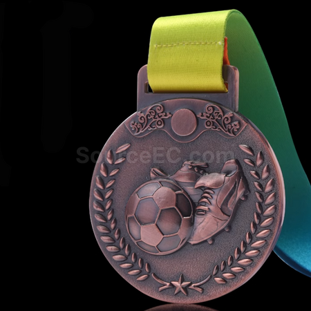 Customization Football Metal Medal Corporate Gifts